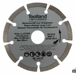 Diamantschijf - 125 Mm - Gesegmenteerd