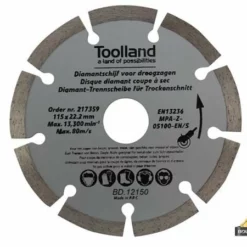 Diamantschijf Set - 150 Mm - Gesegmenteerd - 2 St