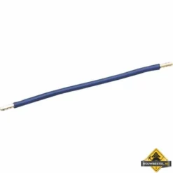 Bedradingsbrug Beide Zijden Met 11 Mm Adereindhuls 6 Mm2 Blauw 560 Mm | 25 Stuks