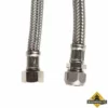 KIWA Metalen Flexibele Aansluitslang 3/8inch Binnen X 10mm Knel 30cm