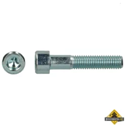 BZK Schroef 8.8 VD D. 912 M5x6mm Verzinkt | 500 Stuks