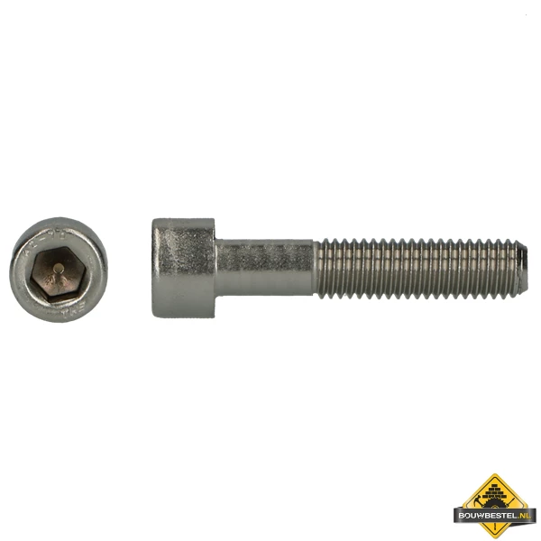 BZK Schroef CK VD D. 912 M3x8mm RVS | 500 Stuks 3 BZK Schroef CK VD D. 912 M3x8mm RVS | 500 Stuks