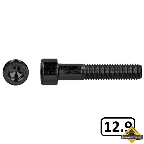 BZK Schroef 12.9 VD D. 912 M16x50mm Blank | 50 Stuks 3 BZK Schroef 12.9 VD D. 912 M16x50mm Blank | 50 Stuks