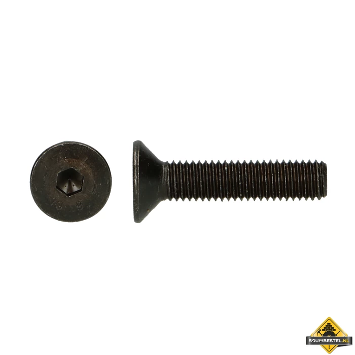 Binnenzeskantschroef Blank Staal 10.9 DIN 7991 M12x20mm | 100 Stuks 3 Binnenzeskantschroef Blank Staal 10.9 DIN 7991 M12x20mm | 100 Stuks