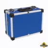 Blauwe Aluminium Gereedschapskoffer - 320 X 230 X 155 Mm -hulpmiddel Verkoopwinkel blauwe aluminium gereedschapskoffer 320 x 230 x 155 mm