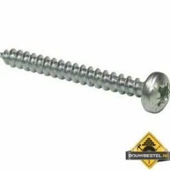 Spaanplaatschroef Pan Cilinder Kop PoziDrive RVS A2 4x30 Per 200