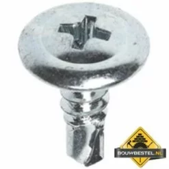 Grabber Metal Stud Schroef 4,2x13mm Verzinkt Boorpunt Doos 1000 Stuks