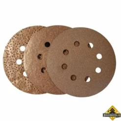 Carbide Schuurplaat Velcro Rond 8H | 125 Mm | G80 | Super Prof