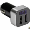 Usb-Lader Voor De Auto Met 2 X Usb-Aansluiting En Display (5 Vdc - 2.1 A) - 10 W Max. -hulpmiddel Verkoopwinkel carsusb20 24