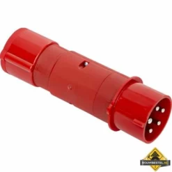 CEE-adapterstekker 32/16A Met Beveiliging, 3 X Zekering 16 A