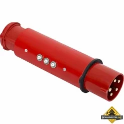 CEE-adapterstekker 63/16A Met Beveiliging, 3 X Zekering 16 A