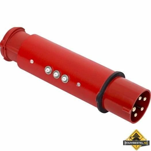 CEE-adapterstekker 63/16A Met Beveiliging, 3 X Zekering 16 A 3 CEE-adapterstekker 63/16A Met Beveiliging, 3 X Zekering 16 A