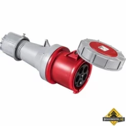 CEE-contrastekker IP 67, 5-polig, 400 V, 6 H 63 A, Met Vernikkelde Contacten -hulpmiddel Verkoopwinkel cee contrastekker ip 67 5 polig 400 v 6 h 63 a met vernikkelde contacten 2