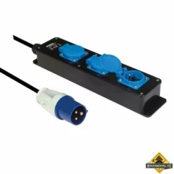 CEE-stekker Naar 3-voudige Schuko-stekkerdoos