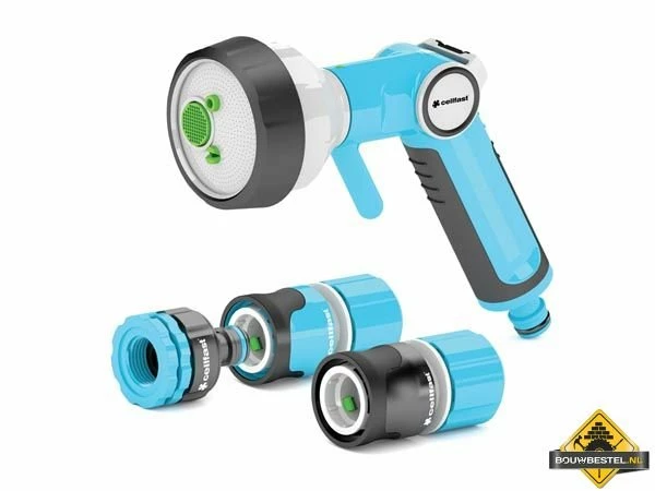 Cellfast - Set Met Sproeipistool 4 Functies - Ergo - 3/4 Inch 3 Cellfast - Set Met Sproeipistool 4 Functies - Ergo - 3/4 Inch