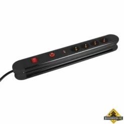 Contactdoos Met 4 Stopcontacten Met Overspannings- En Blikseminslagbeveiliging