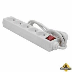 Contactdoos Met 5 Stopcontacten En Schakelaar