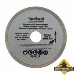 Continue Diamantschijf - 115 Mm