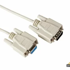 Seriele Kabel Subd9 Mannelijk - Subd9 Vrouwelijk / 2M