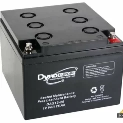 Lood-Zuur-Accu 12V-26Ah 165X174.5X125mm