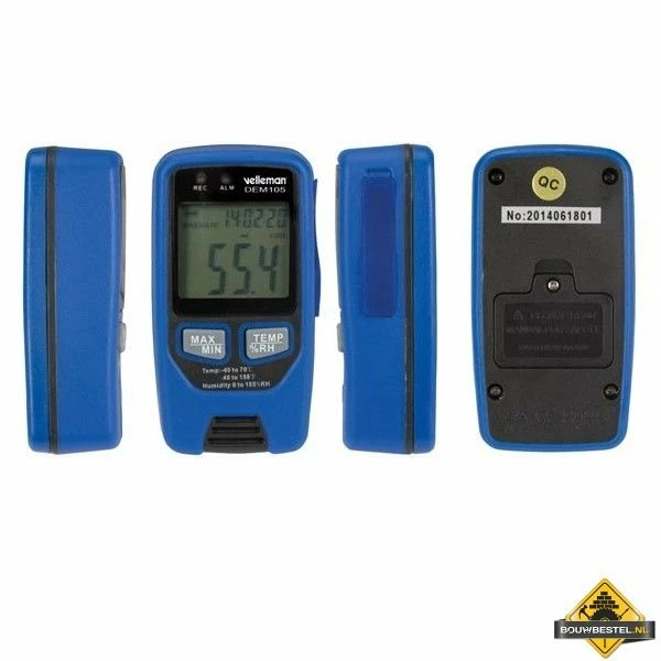 Datalogger Met USB-uitgang Voor Temperatuur En Vochtigheidsgraad 4 Datalogger Met USB-uitgang Voor Temperatuur En Vochtigheidsgraad - Afbeelding 2