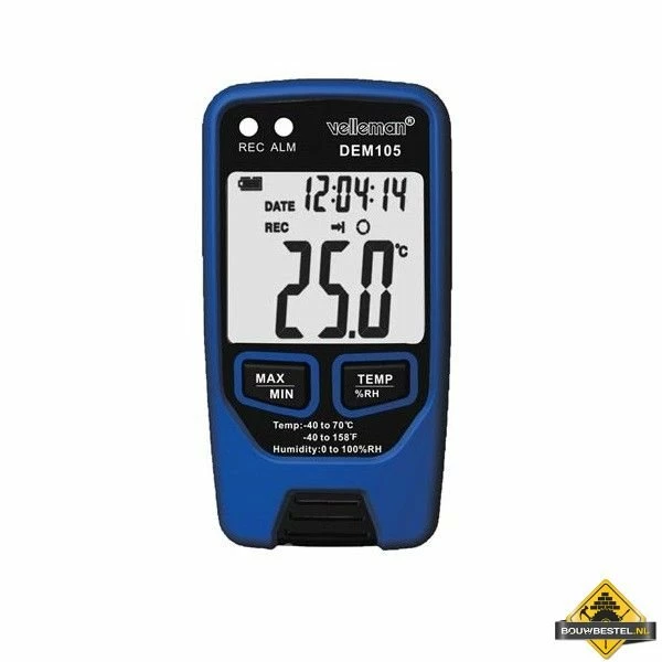 Datalogger Met USB-uitgang Voor Temperatuur En Vochtigheidsgraad 3 Datalogger Met USB-uitgang Voor Temperatuur En Vochtigheidsgraad