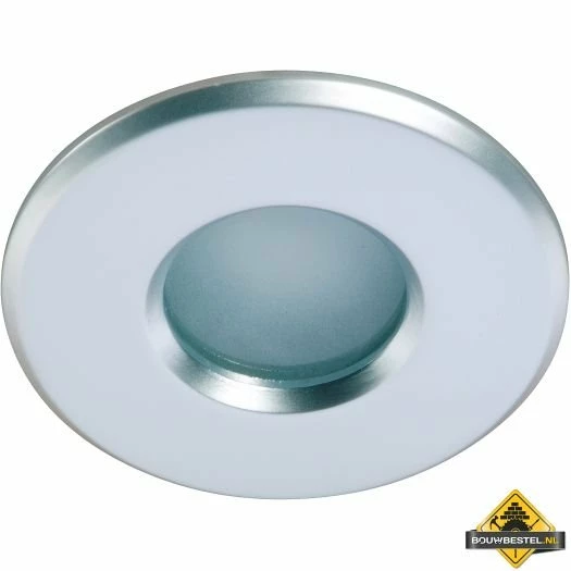 Deluna Aluminium-inbouwspot ALU IP 44 Vast Chroom Mat, 50 W 3 Deluna Aluminium-inbouwspot ALU IP 44 Vast Chroom Mat, 50 W