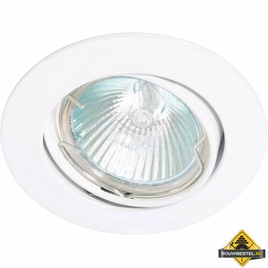 Deluna Aluminium-inbouwspot ALU Kantelbaar Wit, 50 W 3 Deluna Aluminium-inbouwspot ALU Kantelbaar Wit, 50 W