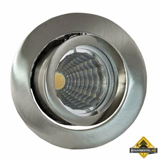 Deluna Aluminium Inbouwspot LED Kantelbaar, 10 W, 3000K 3 Deluna Aluminium Inbouwspot LED Kantelbaar, 10 W, 3000K