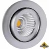 Deluna Aluminium Inbouwspot LED Kantelbaar Chroom Mat, 10 W, 3000K -hulpmiddel Verkoopwinkel deluna aluminium inbouwspot led kantelbaar chroom mat 10 w 3000k