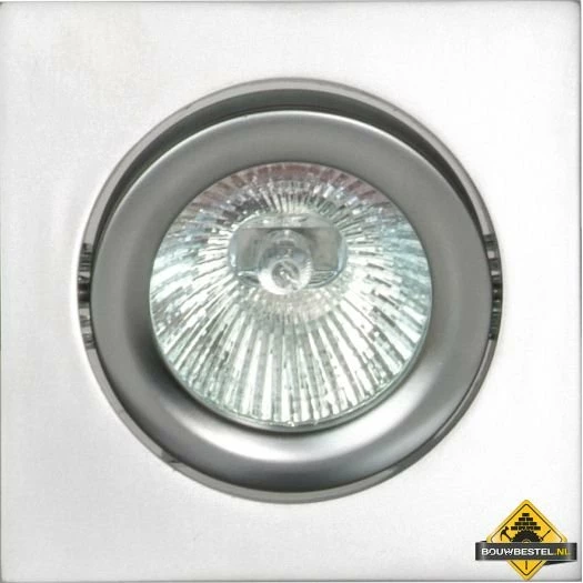 Deluna Inbouwspot DESIGN-CLIP-VIERKANT Kantelbaar Chroom Mat 3 Deluna Inbouwspot DESIGN-CLIP-VIERKANT Kantelbaar Chroom Mat