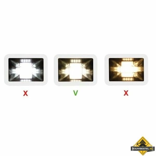 Witte Design LED-schijnwerper - 10 W - Neutraalwit 6 Witte Design LED-schijnwerper - 10 W - Neutraalwit - Afbeelding 4