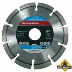 Bouwbestel Diamantschijf Ceram Asgat 22.23 125mm