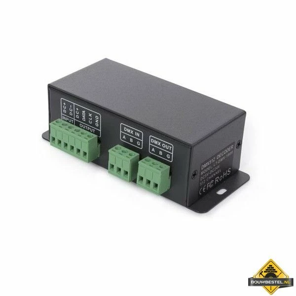 DMX-controller Voor Professionele Digitale LED-strips 4 DMX-controller Voor Professionele Digitale LED-strips - Afbeelding 2