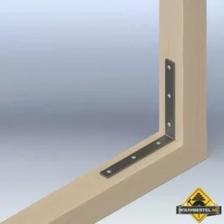 Dorpelhoek Zwaar 300x300mm 30x6 Elektronisch Verzinkt - Per Stuk -hulpmiddel Verkoopwinkel dorpelhoek zwaar 5