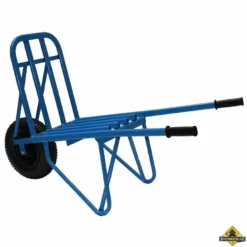 Steenkruiwagen Ovale Buis 4-ply Band Blauw - Bouwbestel Huismerk