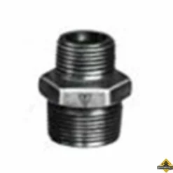 Draadfitting Verloopnippel 1x3/4 Zwart