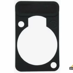 Neutrik - Gekleurd Plaatje Voor D-Connectoren - Zwart