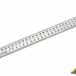 Super Prof Timmermansduimstok SOLA Kunststof Wit 4-delig