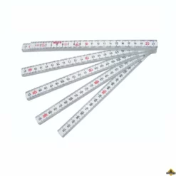 SUPER PROF Duimstok SOLA Kunststof Wit 2 Meter 10-delig