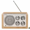 Tr-61Lightwood - Radio Met Elegant Design - Houtkleur -hulpmiddel Verkoopwinkel dv 10404 22
