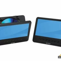 Mtw-756Twin Nb - Draagbare Dvd-Speler Met 7 Inch Lcd-Scherm + Extra Scherm
