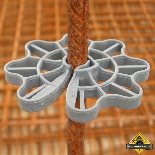 Envofix Ultrafix Dinki Afstandhouder Kunststof 30mm Bereik Staaf : 5-16mm - 125stuks 3 Envofix Ultrafix Dinki Afstandhouder Kunststof 30mm Bereik Staaf : 5-16mm - 125stuks