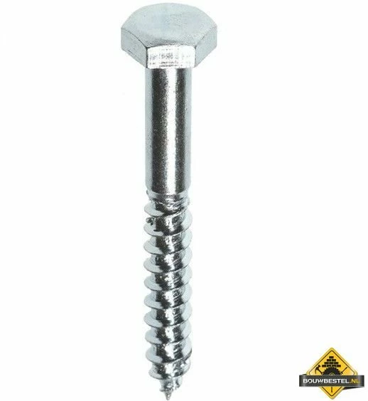 Fis Profi Houtdraadbout Verz 8x60mm Ds 50st 3 Fis Profi Houtdraadbout Verz 8x60mm Ds 50st