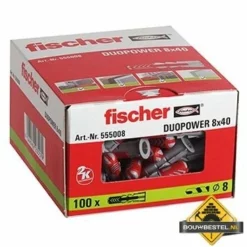 Fischer Duopower Plug 8x40 Doos 100 Stuks -hulpmiddel Verkoopwinkel fischer duopower plug 8x40 3