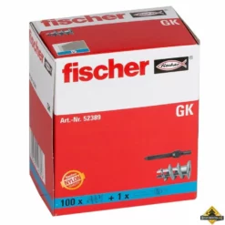 Fischer GK Gipsplaatplug | 10 Stuks