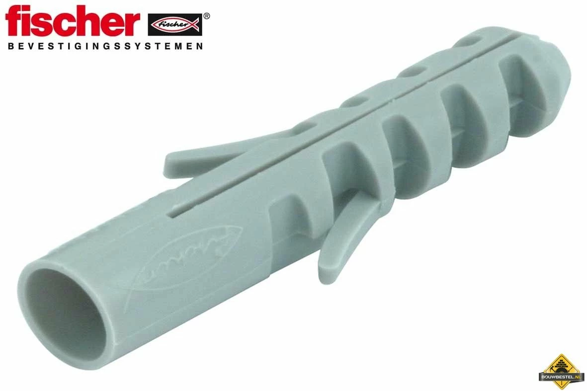 Fischer Pluggen S 8mm GK 100 Stuks 3 Fischer Pluggen S 8mm GK 100 Stuks