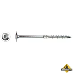 Flenskophoutschroef 8x140mm Zn T40 | 50 Stuks