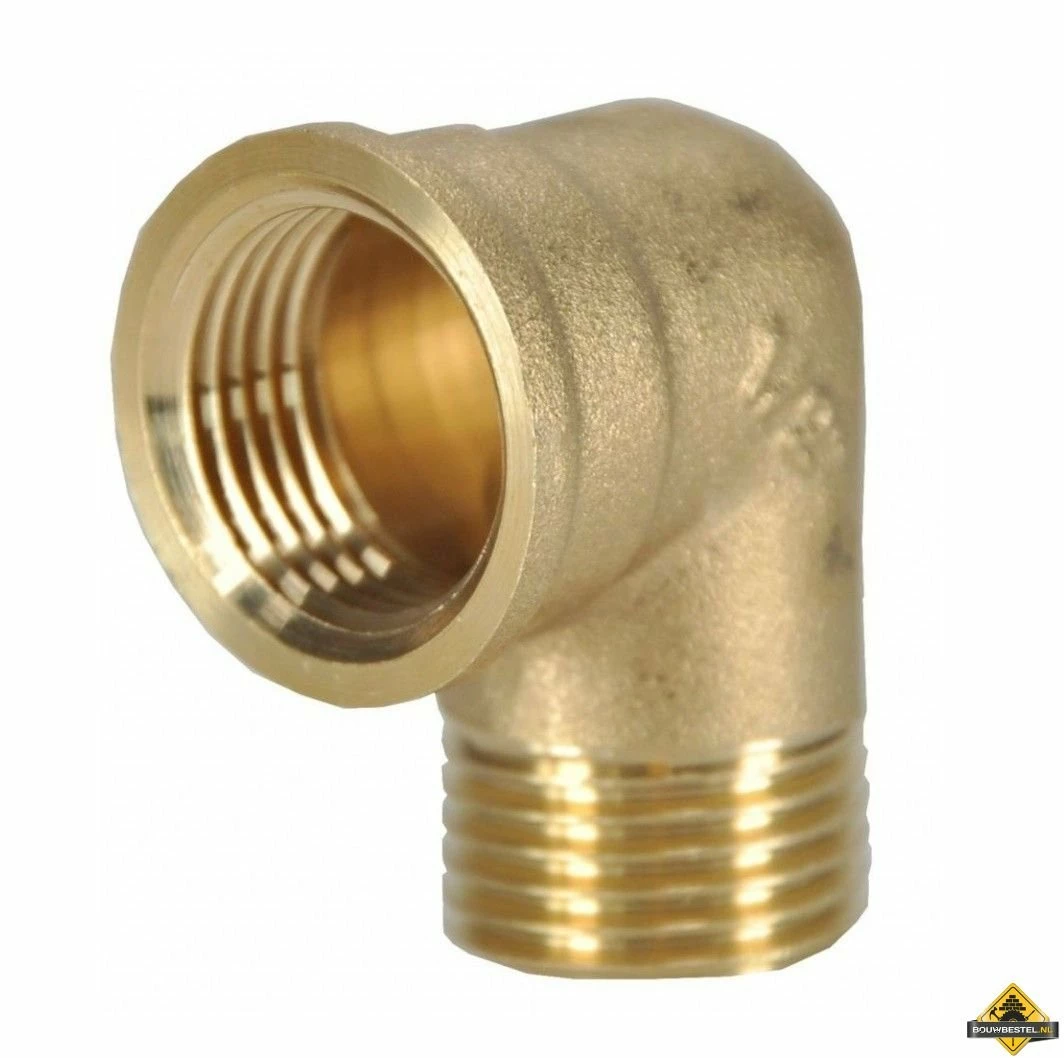 Gasdraadfitting Knie 3/4 Inch Binnen X Buiten 3 Gasdraadfitting Knie 3/4 Inch Binnen X Buiten