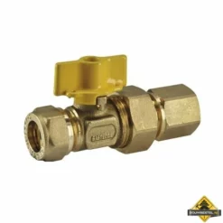 Riko Gaskraan 15mm Knelx 1/2 Binnen